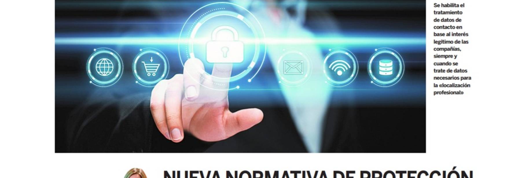 La Razón - New regulation for Data Protection