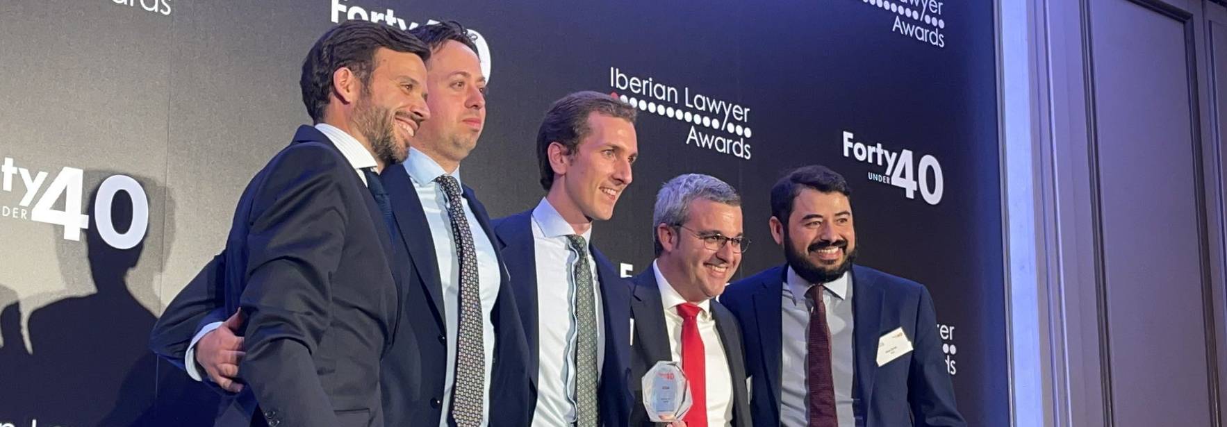 ECIJA ganadora en los premios Iberian Lawyer Forty Under 40 2021: Mejor equipo de Fintech y Mejor abogado de IP/TMT