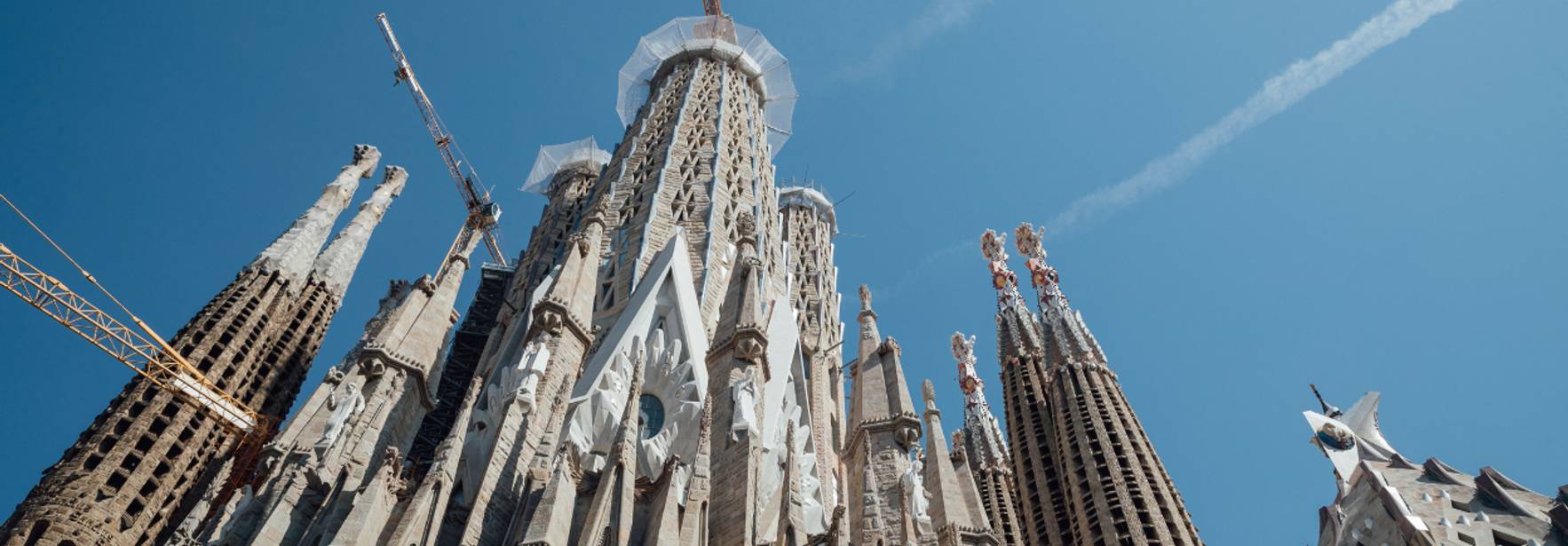 La Sagrada Familia y los terrenos afectados de zona verde que condicionan la finalización de las obras del Templo
