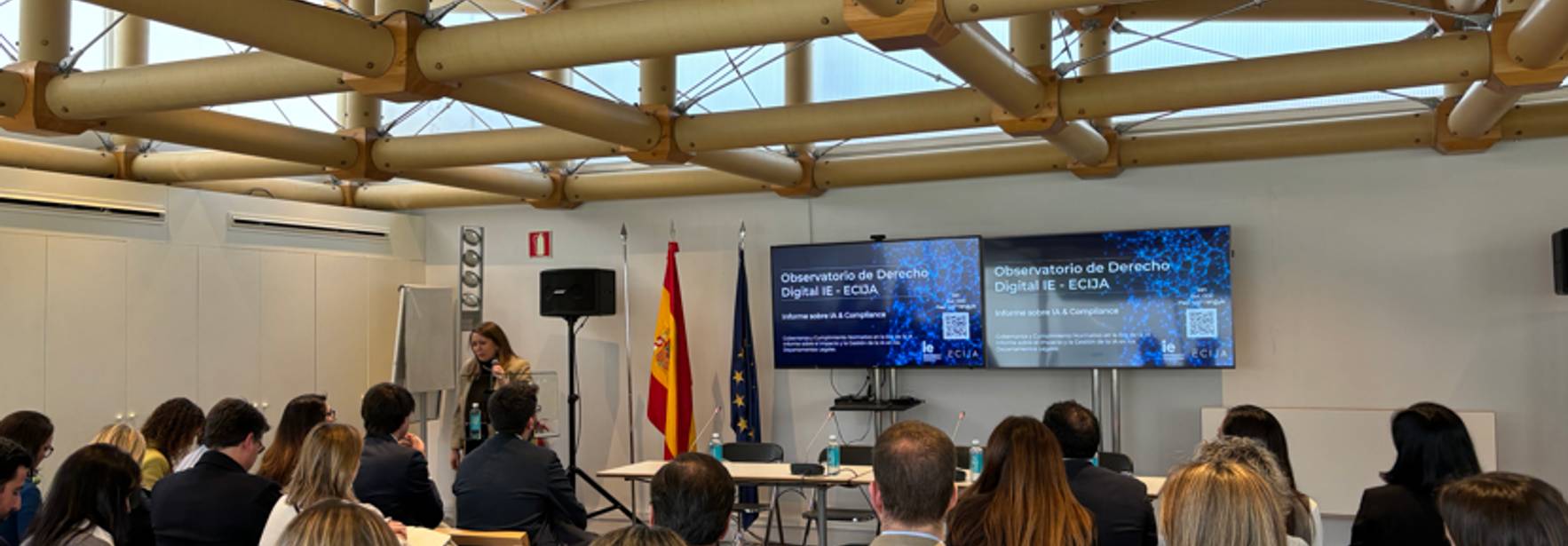IE Law School y ECIJA presentan su informe sobre gobernanza y cumplimiento normativo en la era de la IA