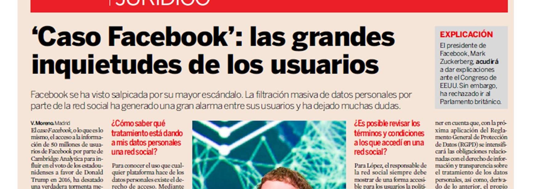Expansión - 'Caso Facebook': las grandes inquietudes de los usuarios