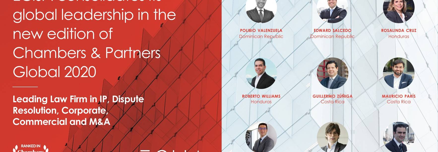 Chambers Global 2020: ECIJA consolida su liderazgo internacional en la edición global