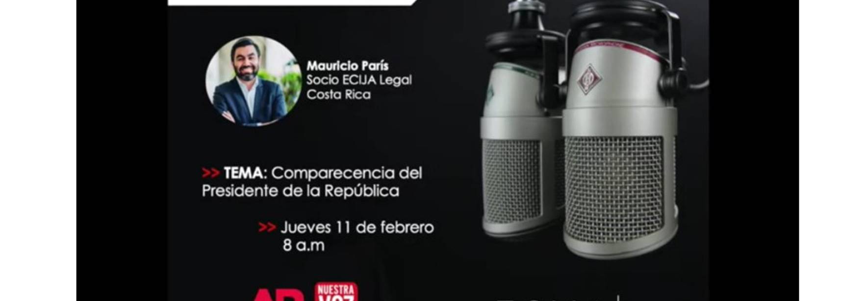 Costa Rica: Comparecencia del presidente