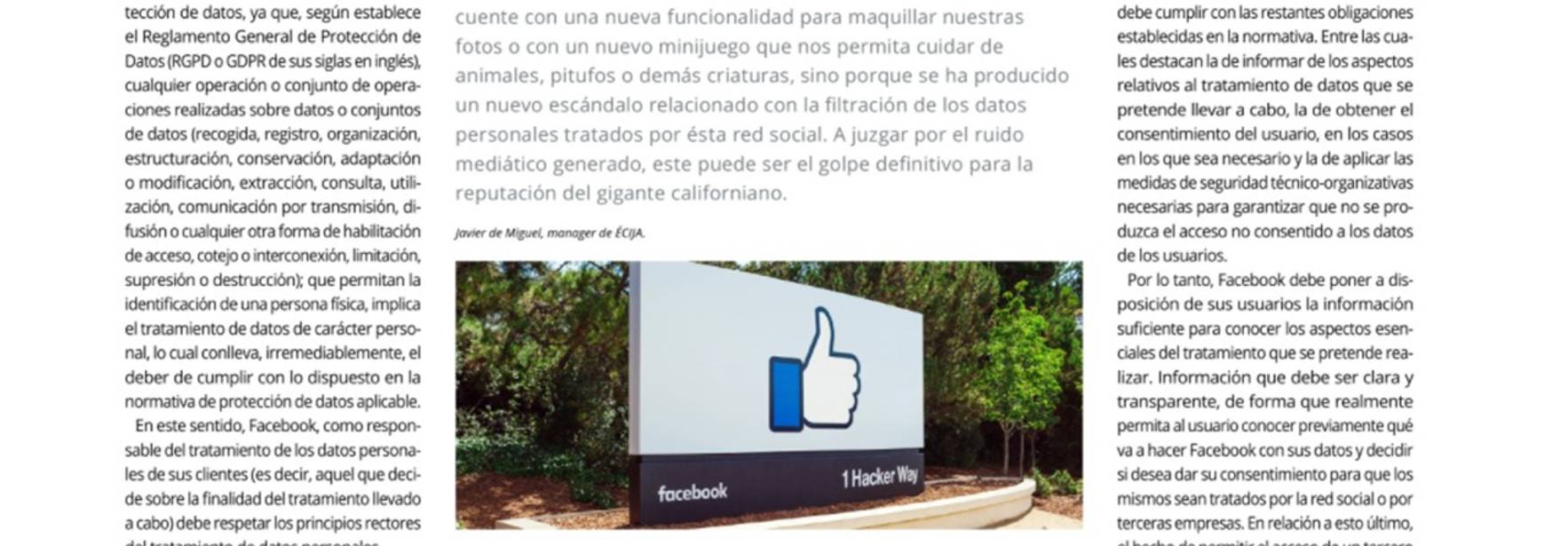 Facebook, ¿otra vez?