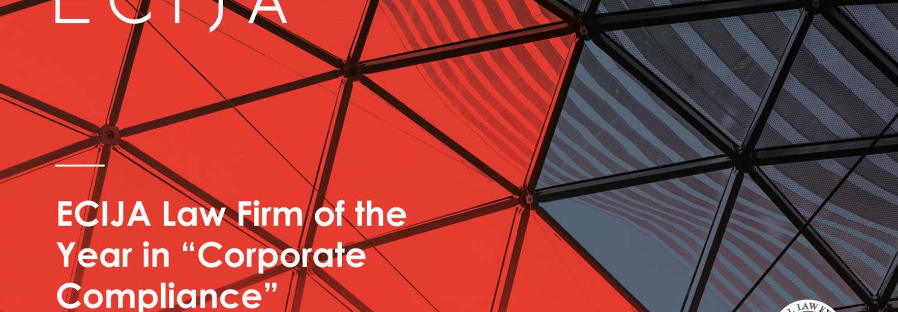 ECIJA, Law Firm of the Year in Corporate Compliance