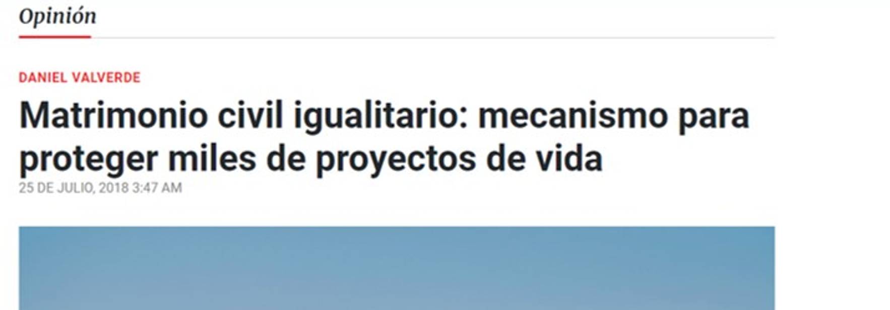 Matrimonio civil igualitario: mecanismo para proteger miles de proyectos de vida