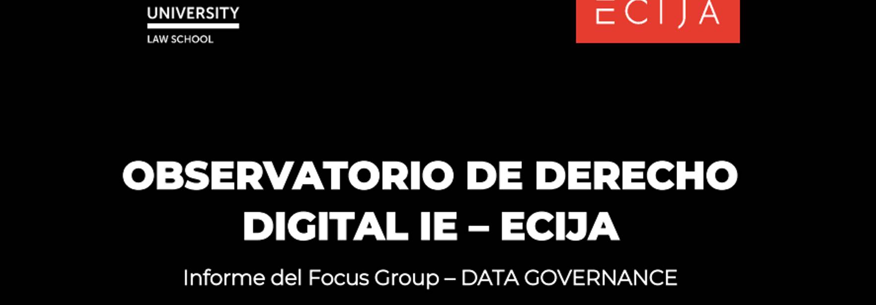 Informe: sistemas de gobernanza del dato o data governance