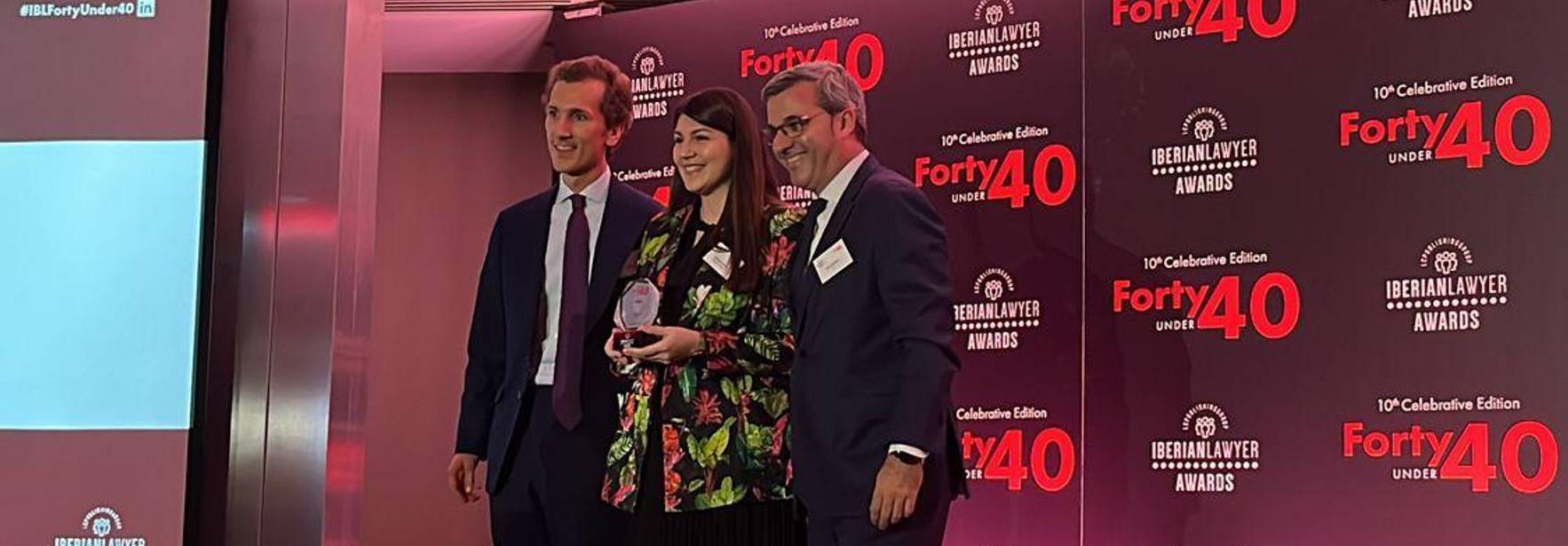 El equipo de IP y TMT de ECIJA el mejor de la península ibérica según los premios Iberian Lawyer Forty Under 40 2022