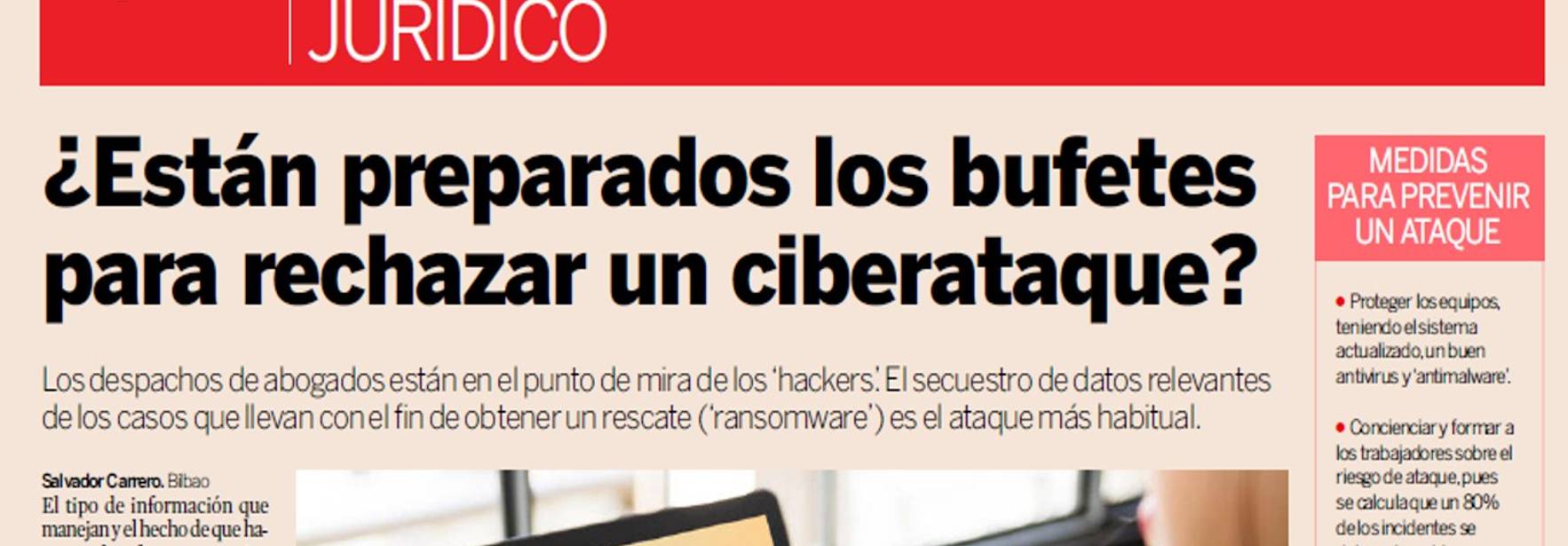 Expansión - Are Law Firms prepared for a cyber attack?