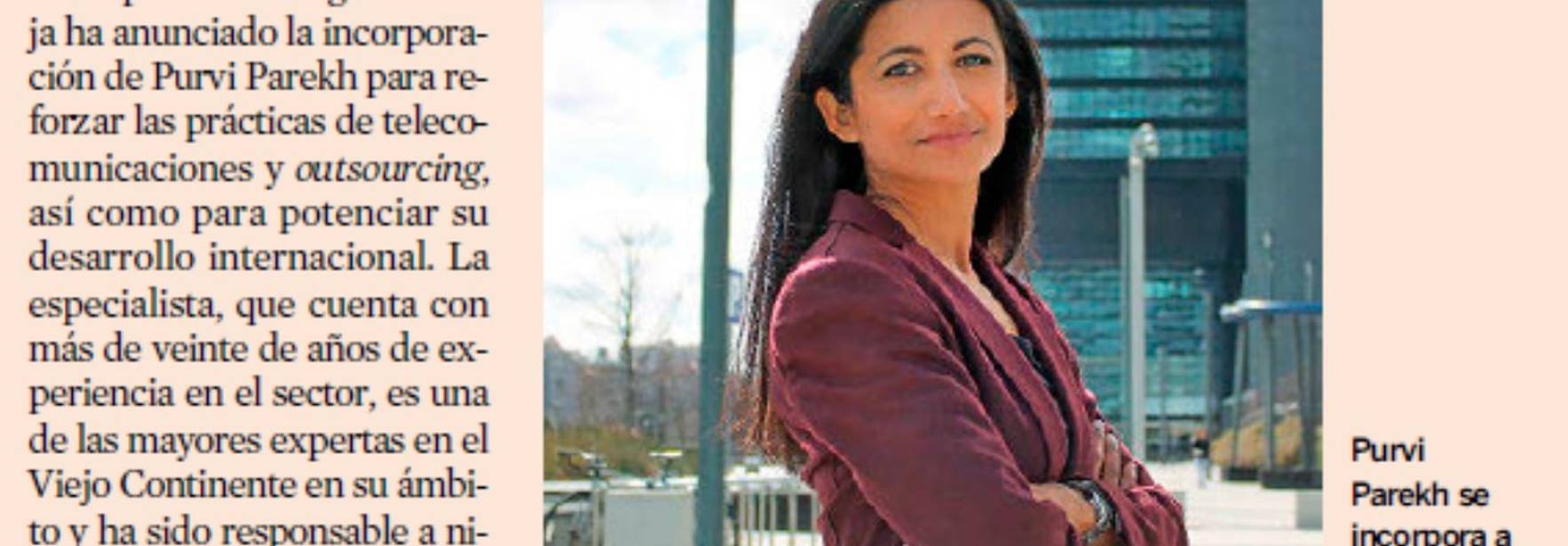 Expansión - ECIJA potencia su desarrollo internacional con Purvi Parekh