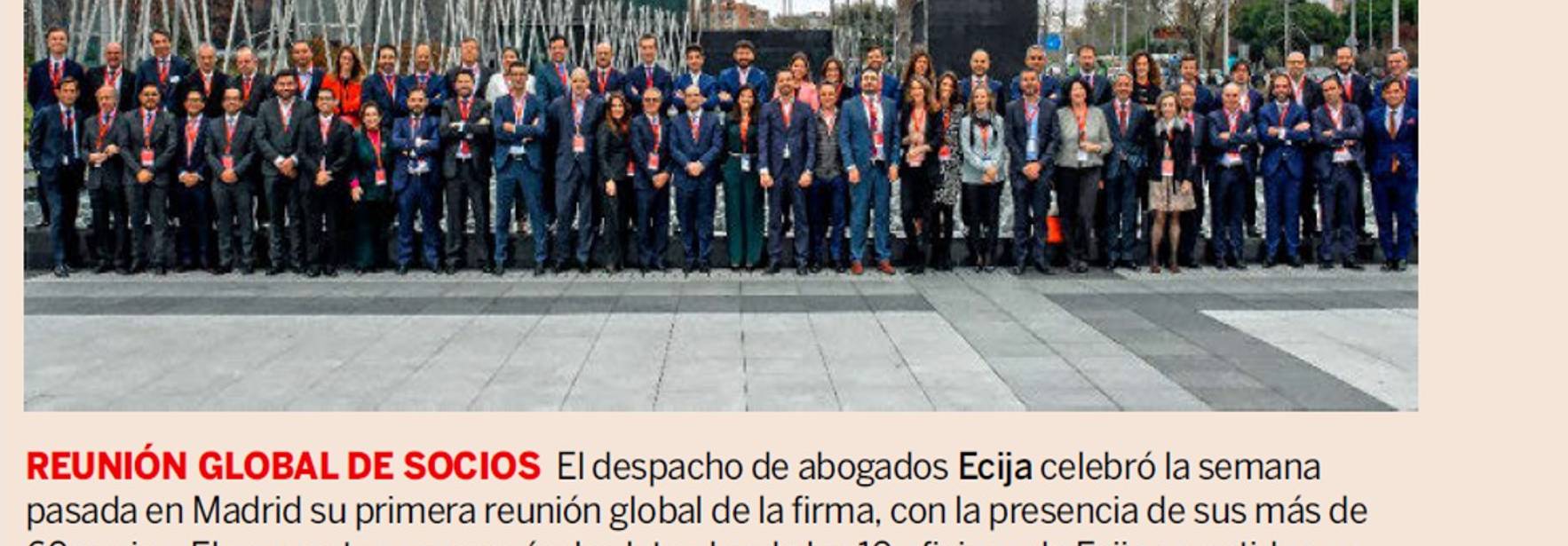 Expansión - ECIJA Global Meeting