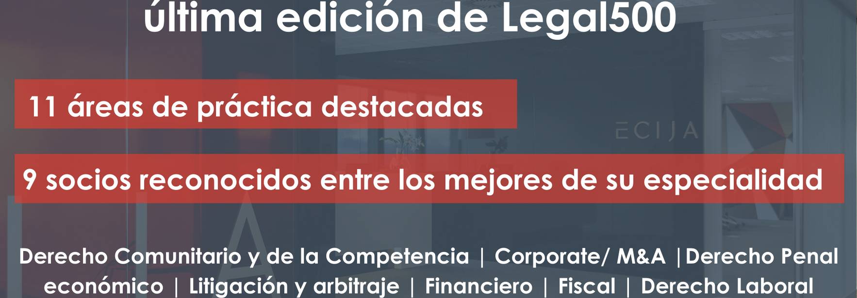 ECIJA líder en TMT y Privacidad en la última edición de Legal500