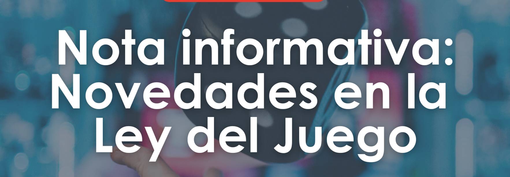 Reforma Ley del Juego