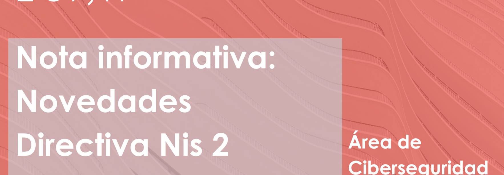 Novedades Directiva NIS 2