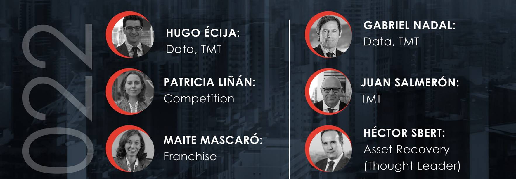 Ocho socios de ECIJA líderes en su especialidad en la última edición de Who is Who Legal