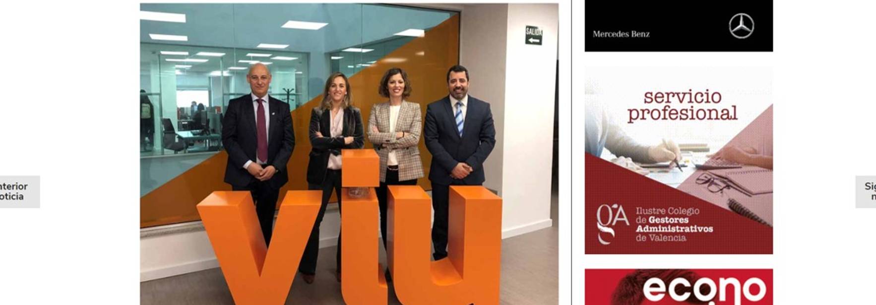 Economía 3 - Agreement with ECIJA, ISACA and International University of Valencia