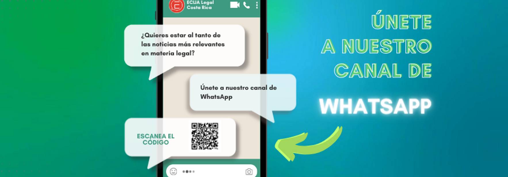 ECIJA Costa Rica presenta su nuevo canal de Whatsapp
