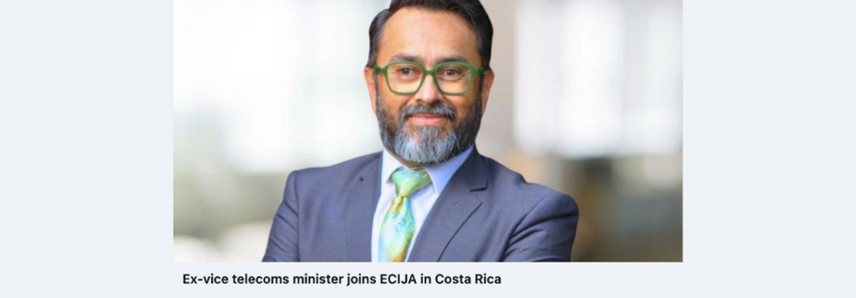 Ex-vice telecoms minister joins ECIJA in Costa Rica