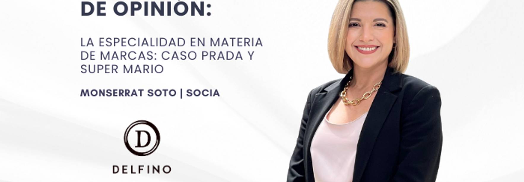 La especialidad en materia de marcas: Caso Prada y Super Mario
