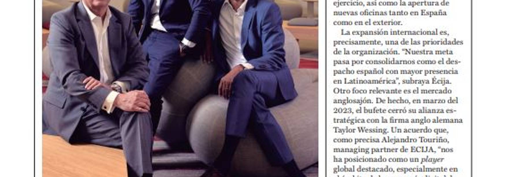El ambicioso plan de ECIJA | Forbes Lawyers
