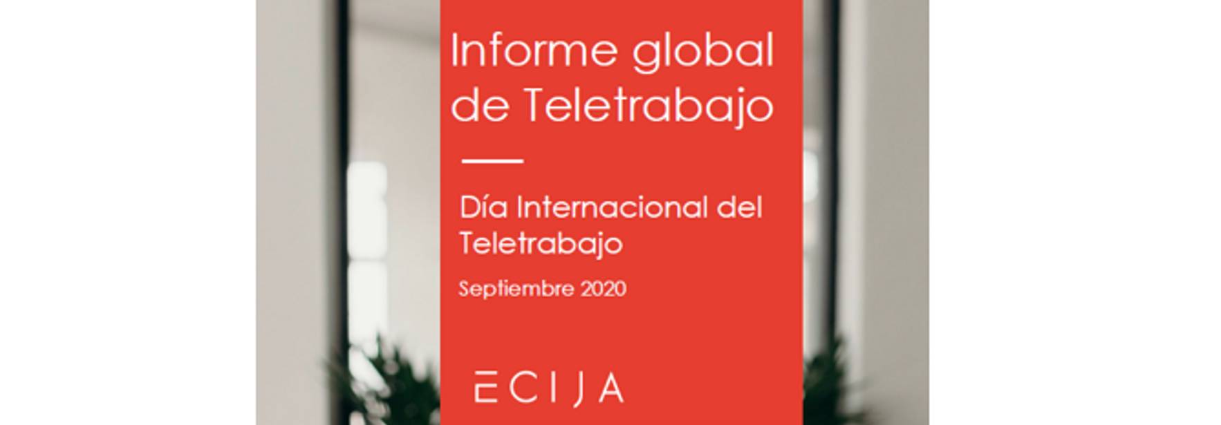 Informe Global Teletrabajo 2020: normativa