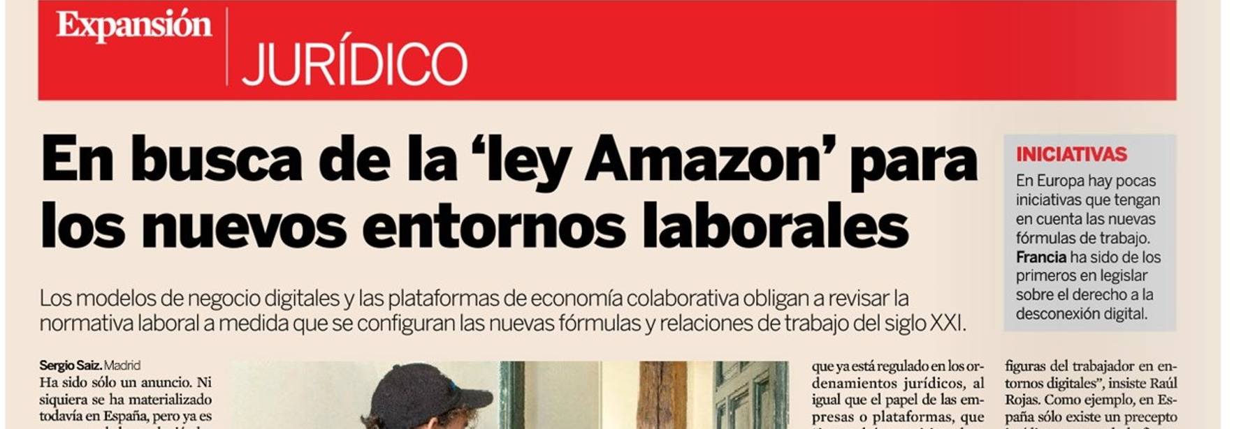 Expansión - In search of the 'Amazon law' for new labour environments