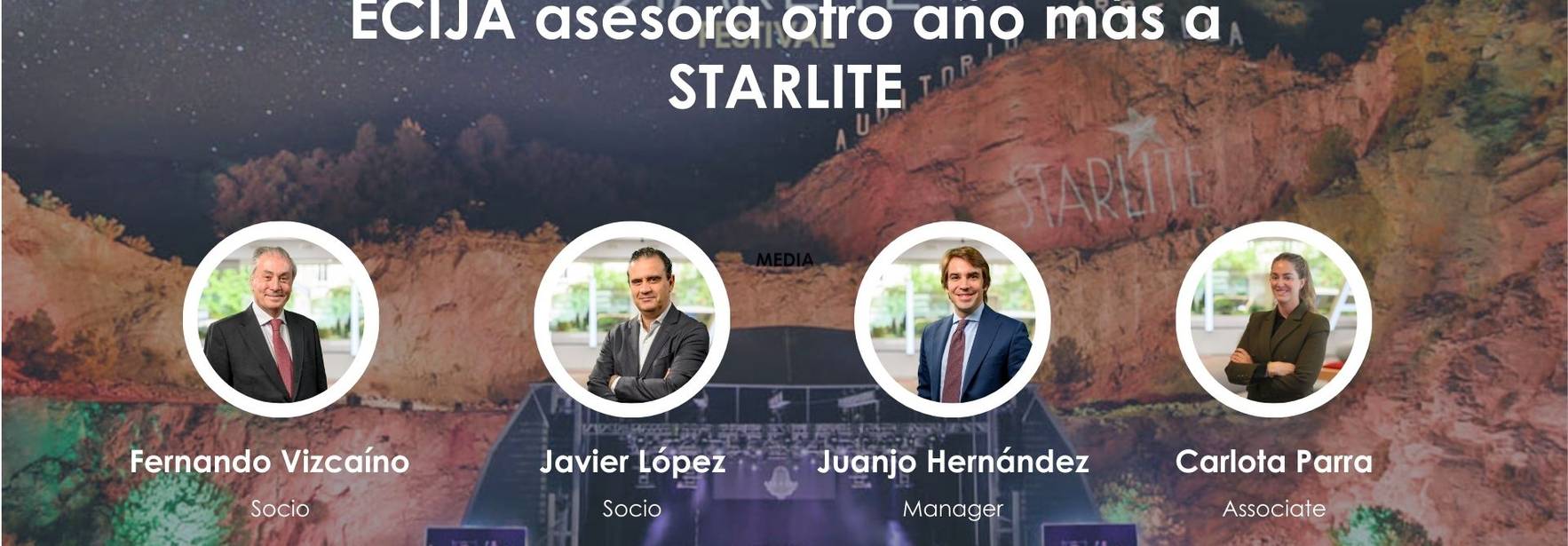 ECIJA asesora otro año más a STARLITE