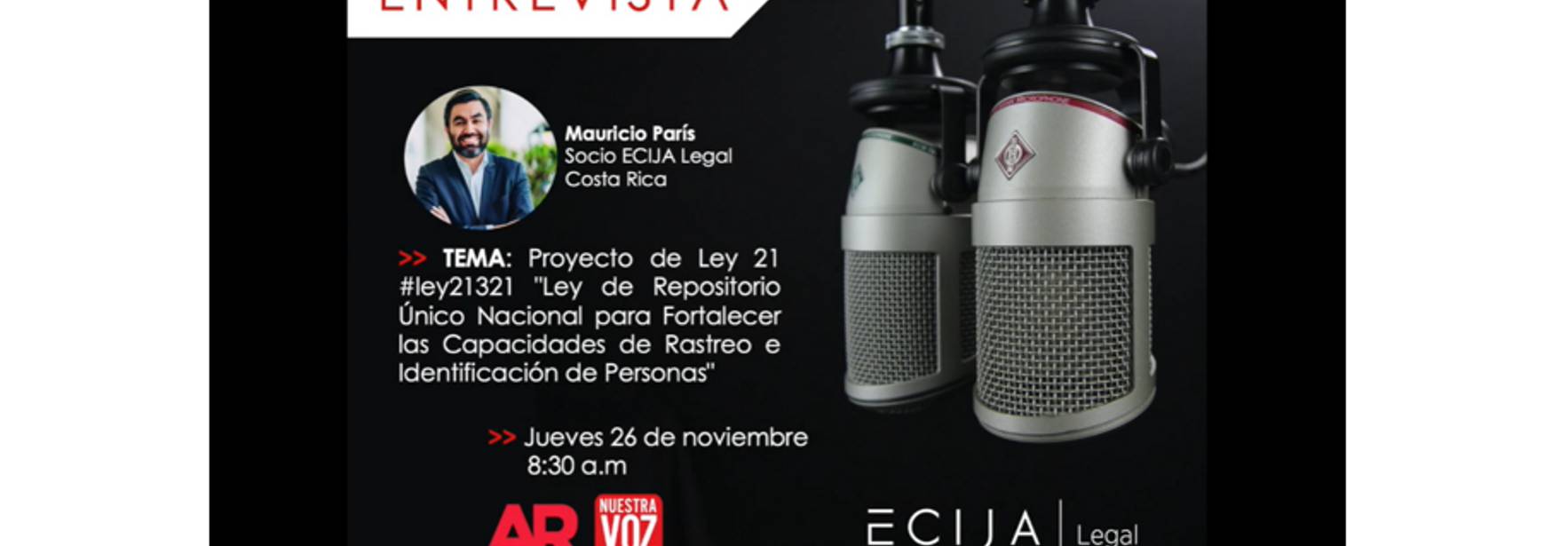 Costa Rica: Proyecto de Ley 21"Ley de Repositorio único nacional para fortalecer las capacidades de rastreo e identificación de personas"