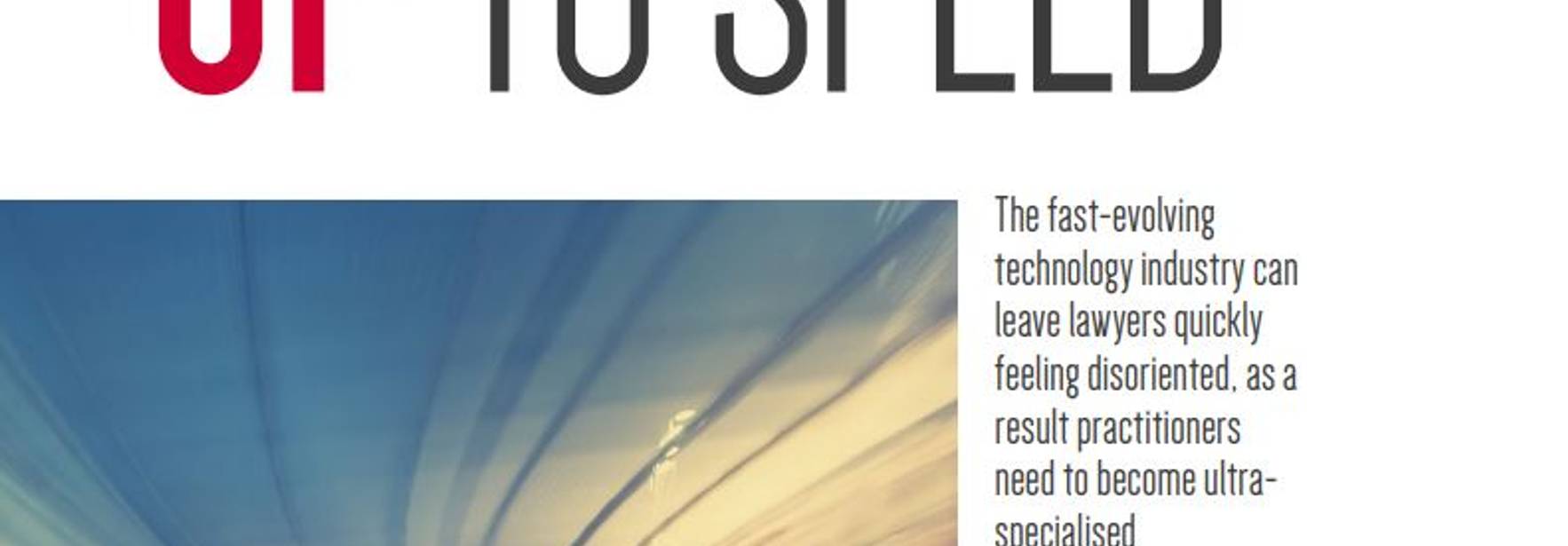 TMT Annual Report “Up to Speed”