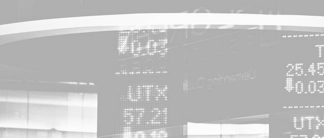 La imagen muestra un panel de información financiera con cifras y datos de acciones.