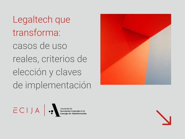 Imagen que presenta información sobre Legaltech y su impacto en el ámbito legal.